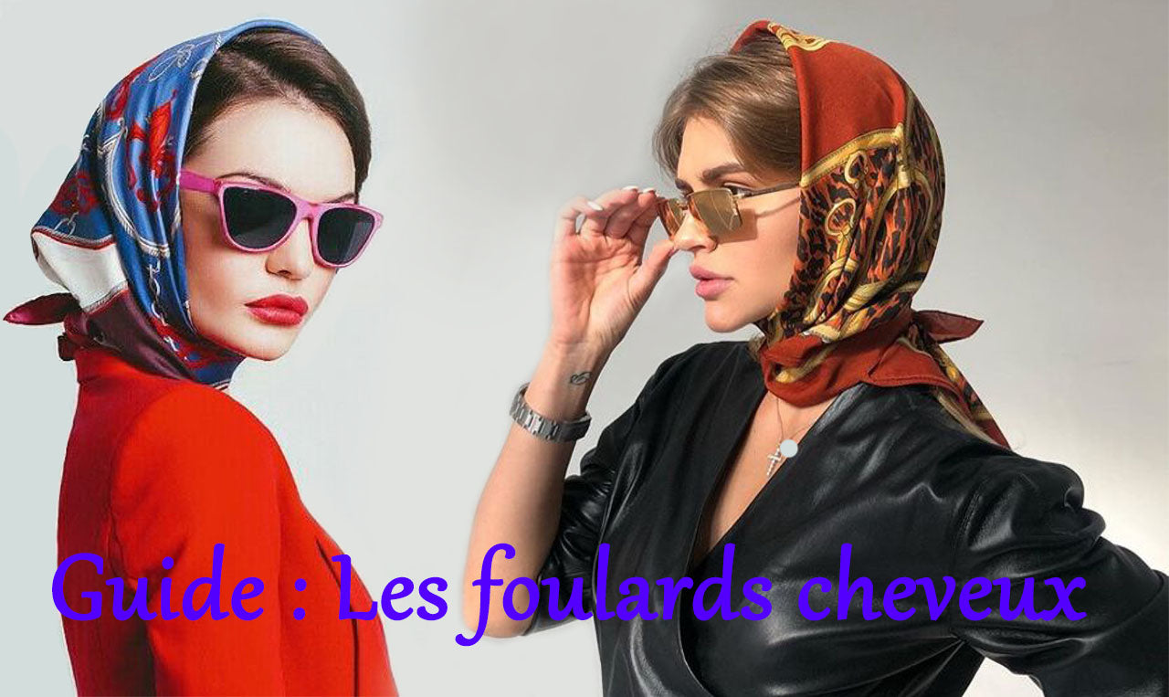 guide foulard cheveux