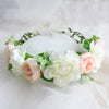 Couronne fleurs romantique