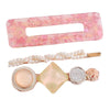 barrette femme rose