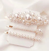 barrettes perles luxe