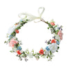 Couronne fleurs automne