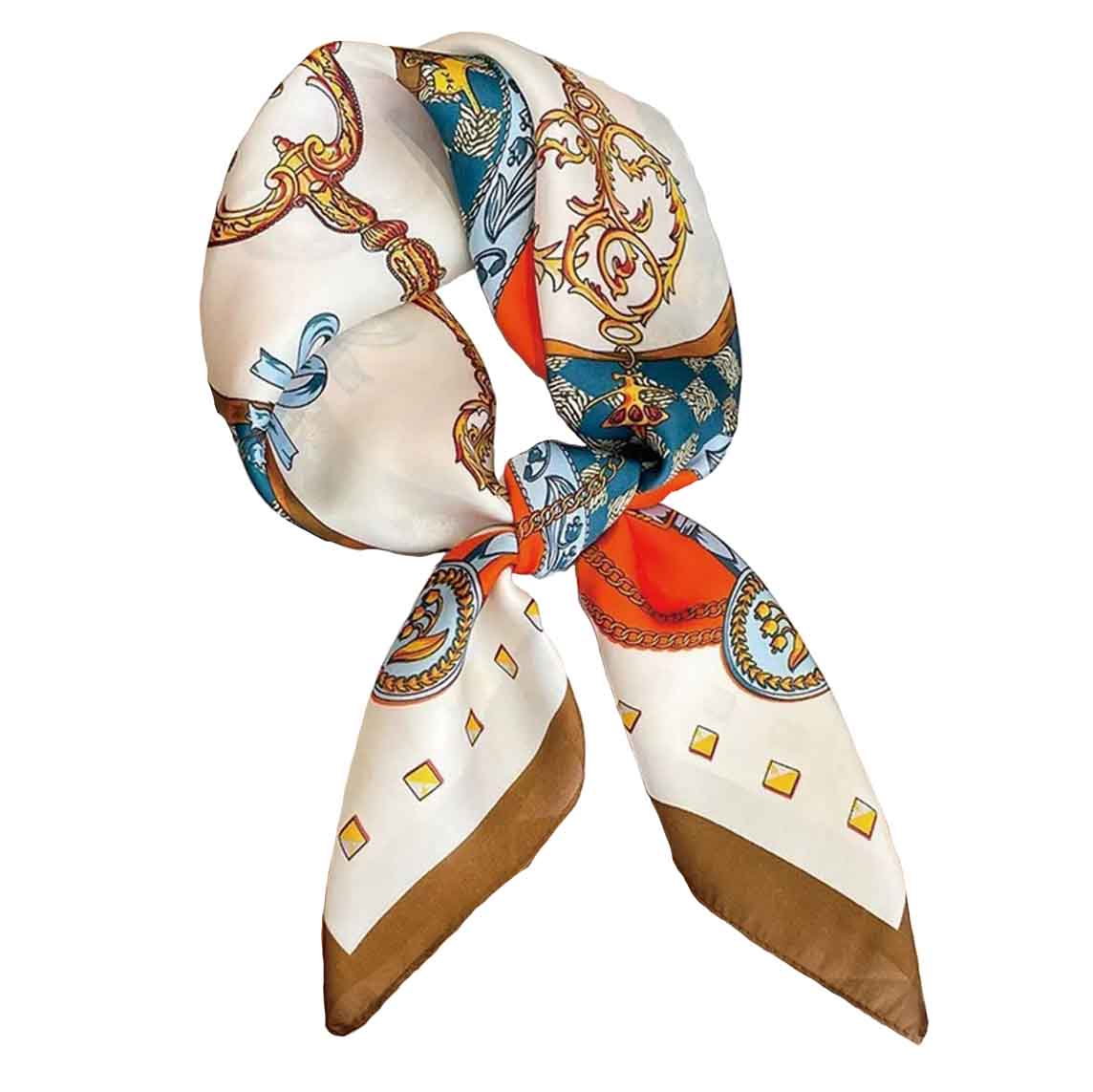 foulard femme coloré
