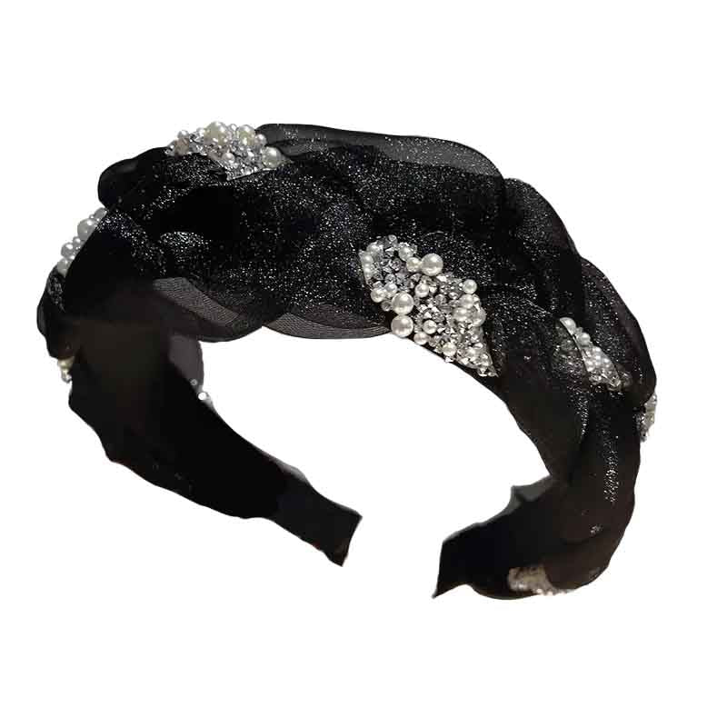 bijou de tête perles