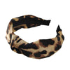 Serre tete leopard satin