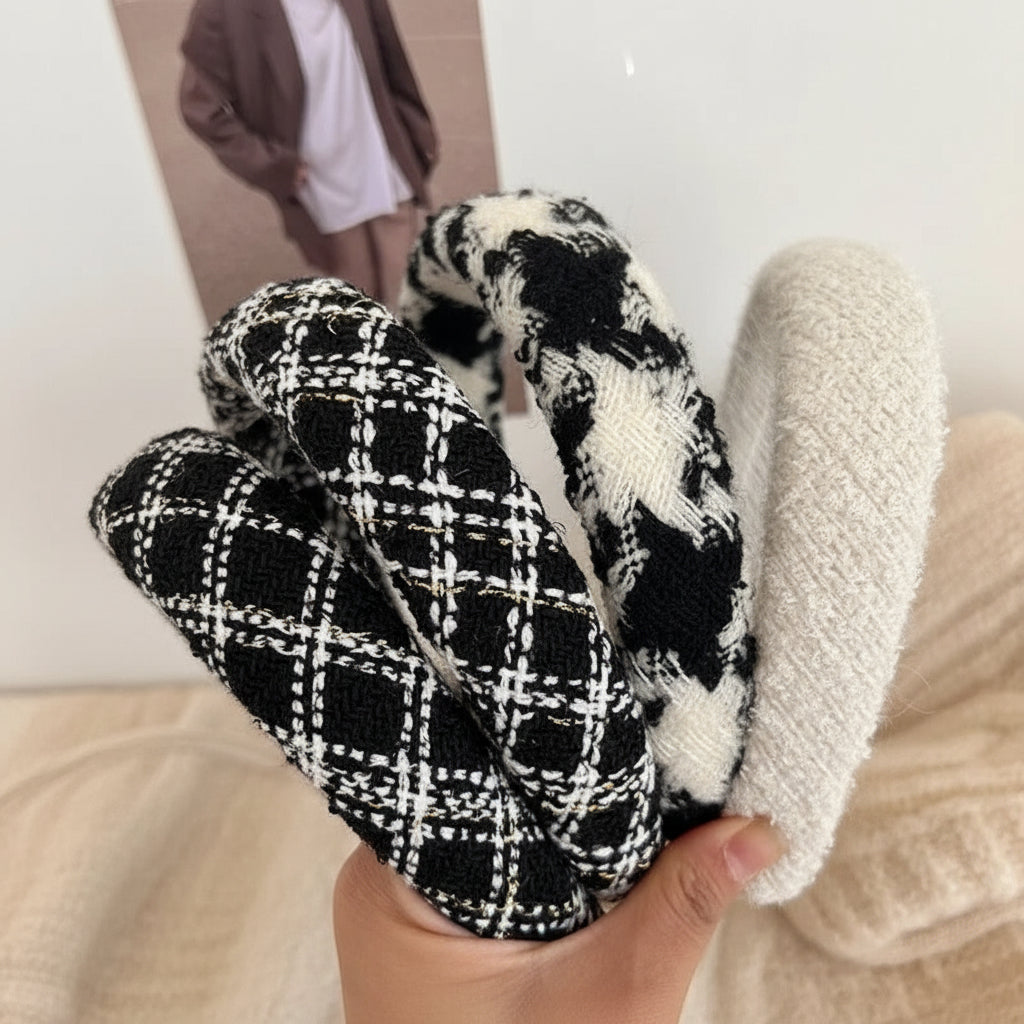 Tweed coiffure