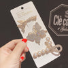barrette femme papillon