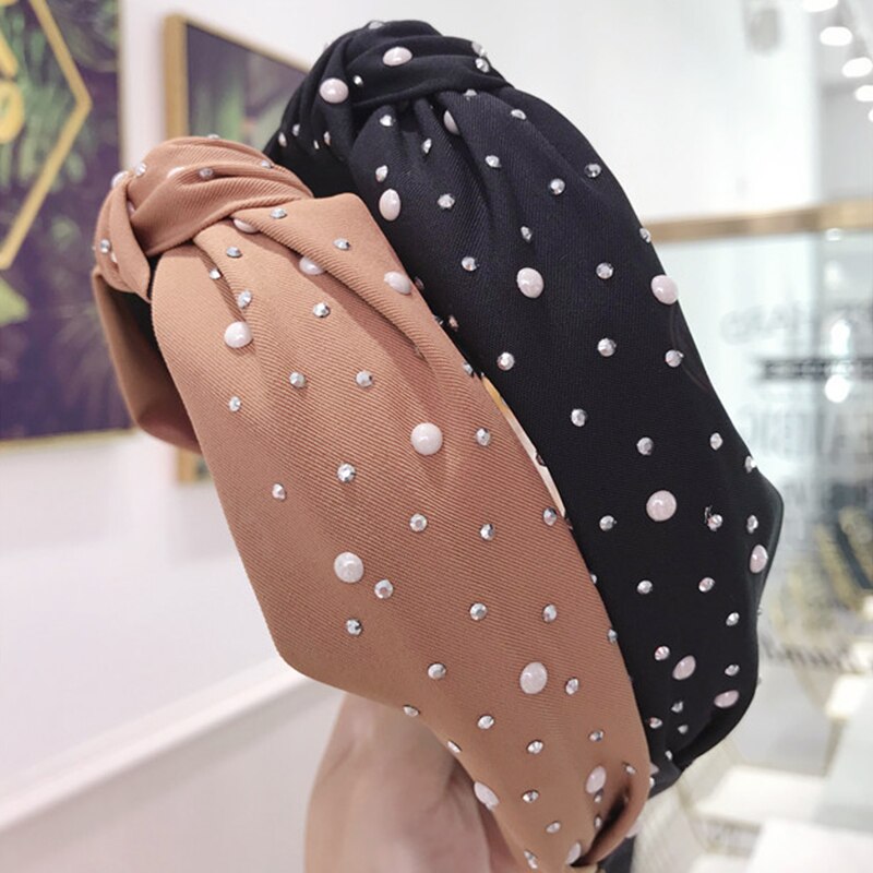 serre tete en perles