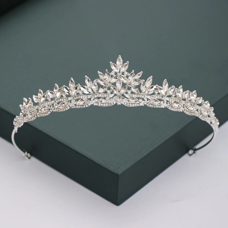 couronne argent fleur de lys