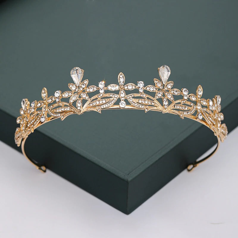 couronne or rose