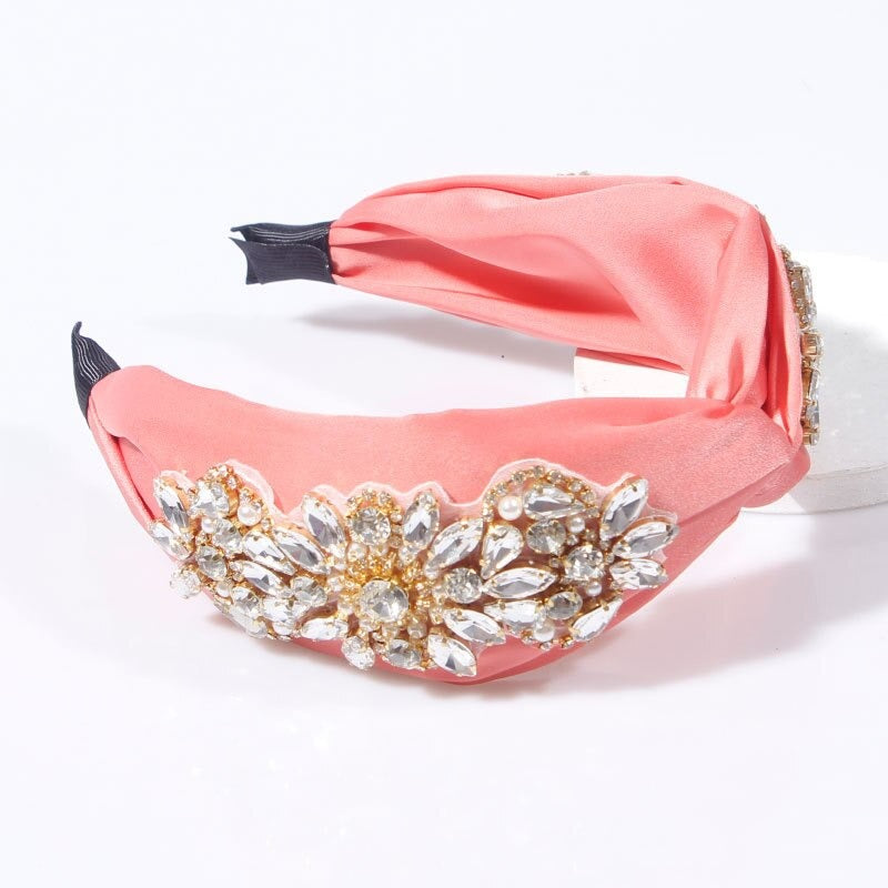 headband corail bijoux