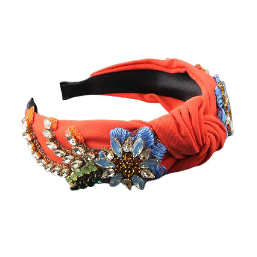 headband orange corail