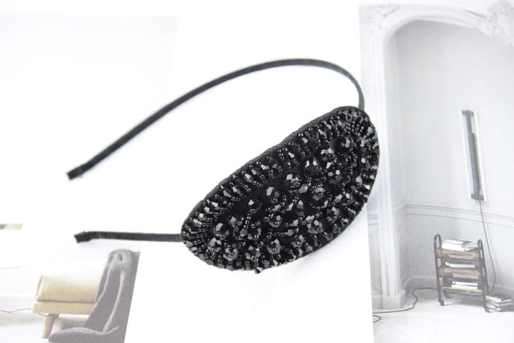 serre tete perles retro