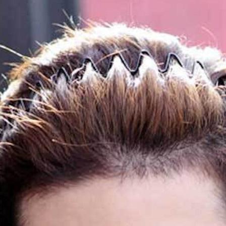 Serre-tête homme ressort triangle