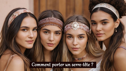 comment porter un serre tete en fonction de ses cheveux