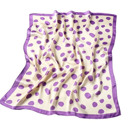 Foulard a pois