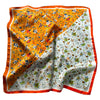 foulard cheveux orange