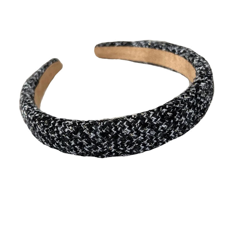 Accessoire tweed gris 