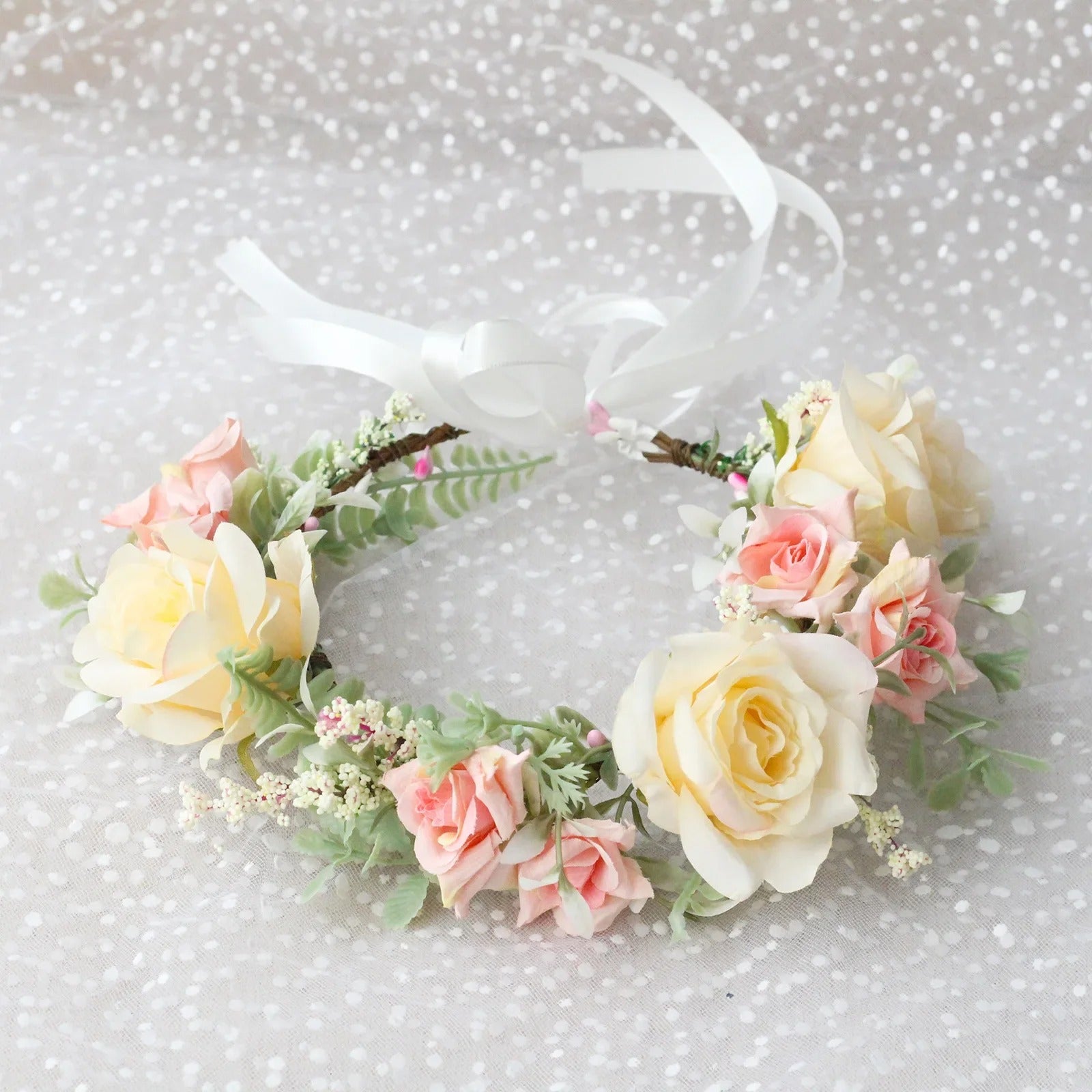 Couronne fleurs mariage