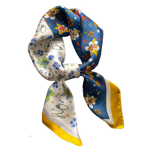 Foulard bicolore