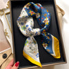 foulard bicolore