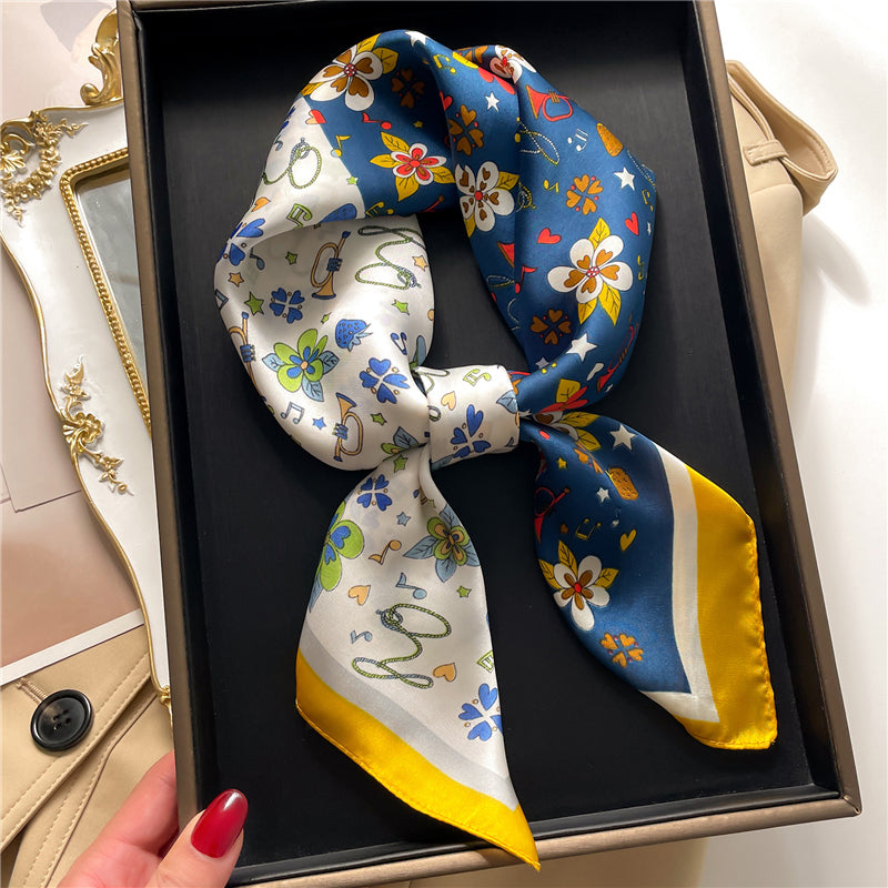 Foulard bicolore