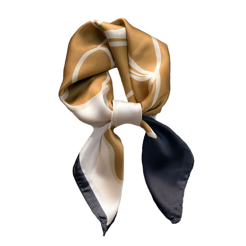 Foulard satin cheveux