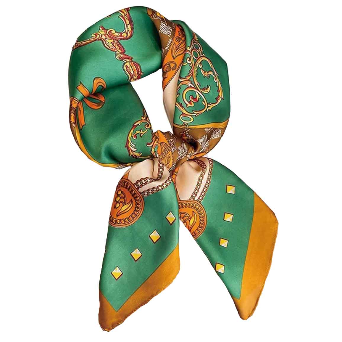 Ruban Élégant Pour Cheveux En Soie Violet – Foulard/Ceinture Multifonction Femme
