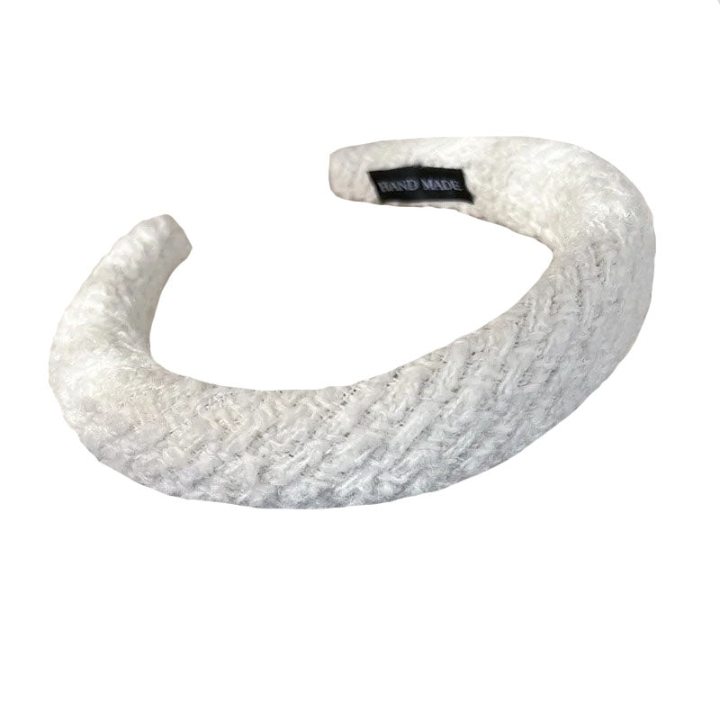 Maxi Serre tête tweed blanc