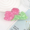 Pince cheveux fleur tulipe