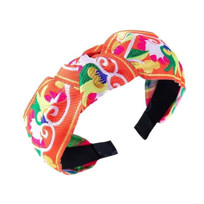 Serre tete ethnique coloré