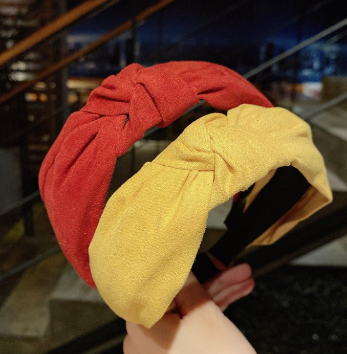 serre tete tissu couleurs