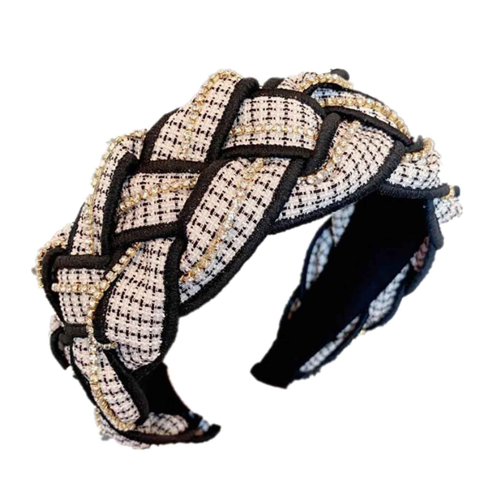 Serre-tête tresse élégant 