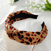 Serre tete twist leopard
