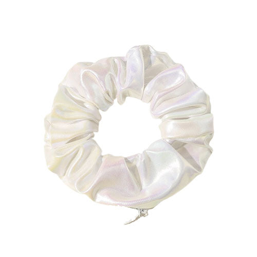 Chouchou blanc nacré mini sac