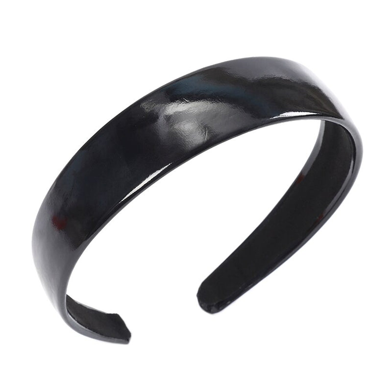 Serre tête maxi brillant noir