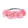 Maxi couronne de roses