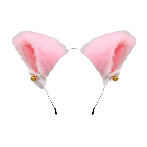 Boucles D'Oreille Chat Amovibles Rose Et Blanc - Neuf Avec Étiquettes Acier Inoxydable