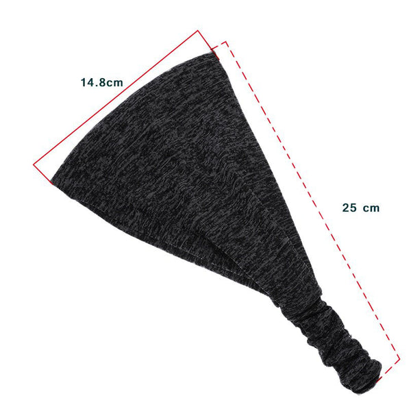Bandeau Extensible Uni Pour Sport/danse/gym - Largeur 7 Cm - Neuf Avec étiquettes