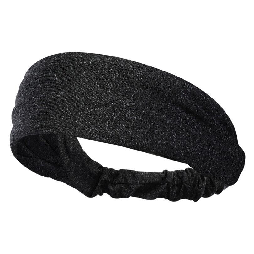 Bandeau extensible noir homme