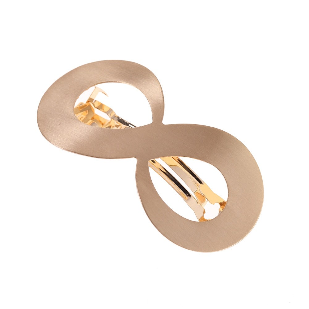 barrette infini dore