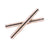 Barrette lignes de perles croisées