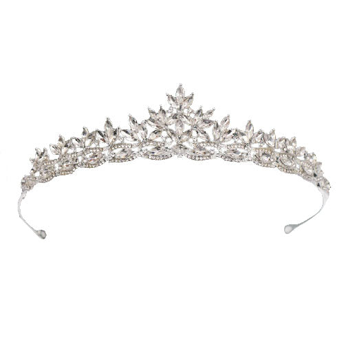 Couronne argentée - Fleur de Lys