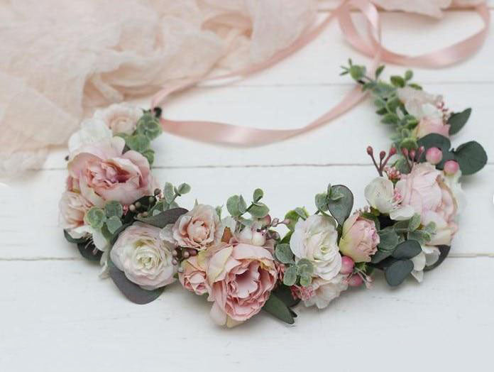 couronne de fleurs mariage