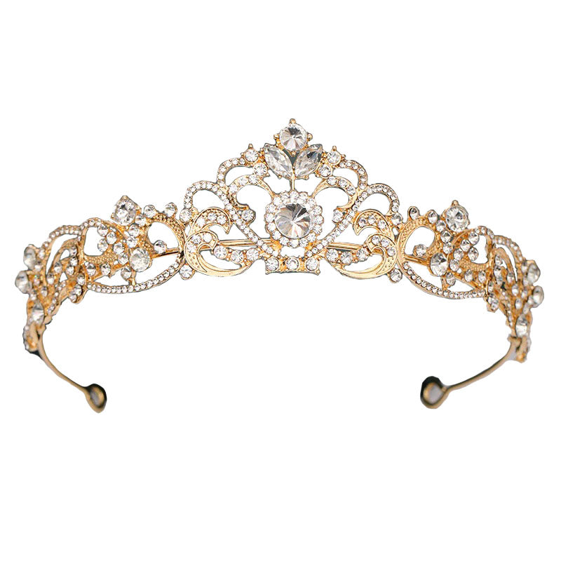 couronne dore diamant 