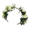 couronne fleurs romantique