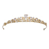 diademe princesse dore cheveux