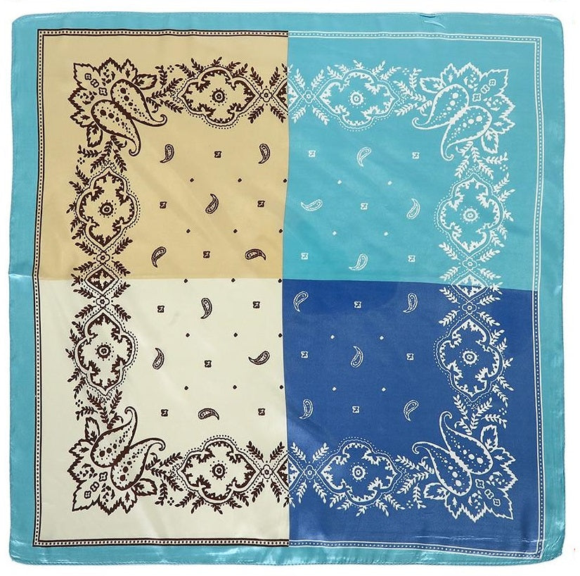 foulard en soie bandana