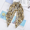 foulard satin leopard