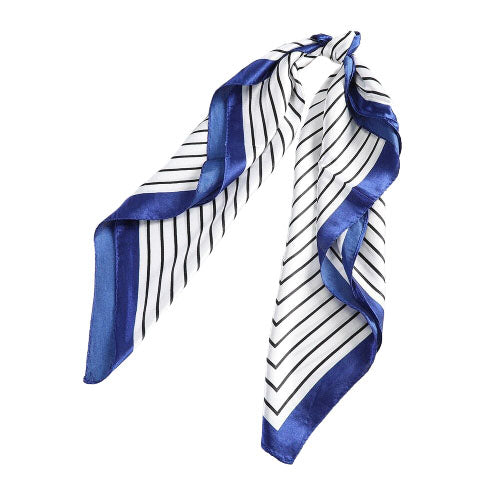 foulard cheveu marin