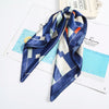 foulard cheveux satin